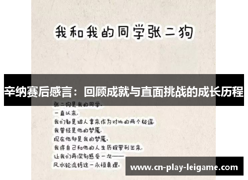 辛纳赛后感言：回顾成就与直面挑战的成长历程